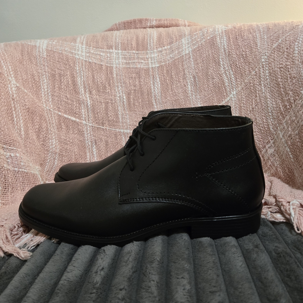 Mens 10.5 Full Leather chukka boots or dressy ankle boots Mad In Guatmalia - Picture 2 of 12